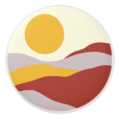 Boho bohemian N4 Keramische Knop (Voorkant)