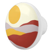 Boho bohemian N4 Keramische Knop (Rechts)