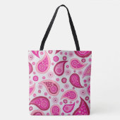 BOHO BOHEMIAN PINK PAISLEY TAS PURSE (Voorkant)