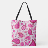 BOHO BOHEMIAN PINK PAISLEY TAS PURSE (Achterkant)