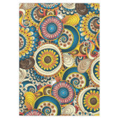 Boho Bohemian Retro Colorful Pattern Tafelkleed (Voorkant)