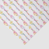 Boho Bohemian waterverf kunstweefsel papier (Detail)