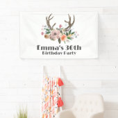 boho, bohemien herten, gewei herten Banner (Insitu)