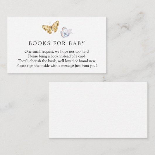 Boho Boho boekt voor Baby. Informatiekaartje (Voorkant / Achterkant)