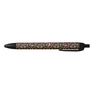 Boho Bold Floral Trivet Zwarte Inkt Pen
