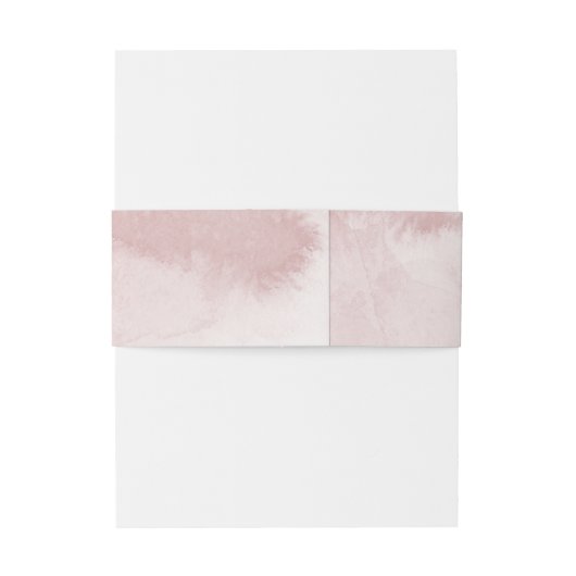 Boho boog donker maroon blush rozen eucalyptus gou uitnodigingen wikkel (Achterkant Voorbeeld)