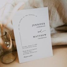 Boho Boog Eenvoudige Trouwdag