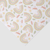 Boho Boog Geometrisch Patroon Tissuepapier (Detail)