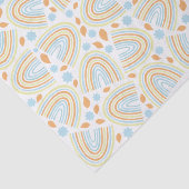 Boho Boog Geometrisch Patroon Tissuepapier (Detail)