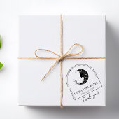 Boho Boog Hemelse Halve Maan Dank Je Rubberstempel