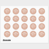 Boho Boog Kinderklas Valentijnsdag Ronde Sticker (Vel)