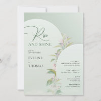 Boho boogaarne blozen Rise en shine
