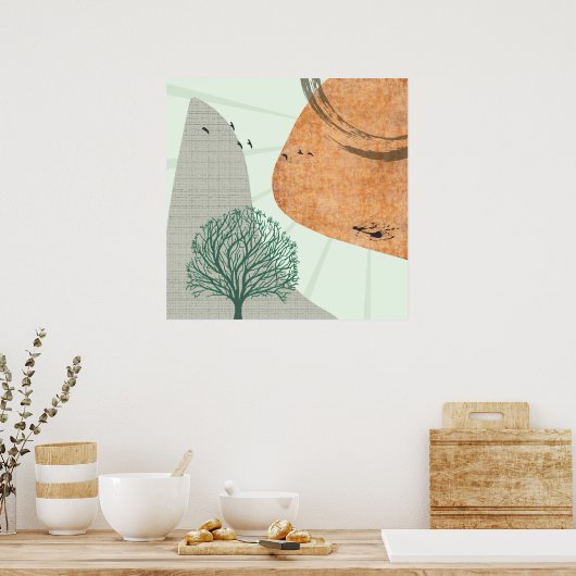 Boho Boom Poster (Keuken)