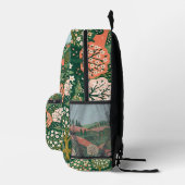 Boho Boomgaardprint Rugzak (Rechts)
