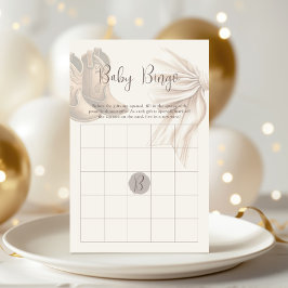 Boho Boots of Bows Geslacht Onthullen Bingo Game