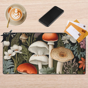 Boho bos paddenstoelen wilde bloementuin sport bureaumat