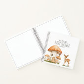 Boho Bosdieren Baby Shower Notitieboek (Binnen)