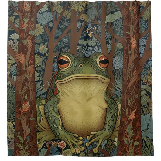  boho-boskikker douchegordijn (Voorkant)