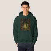  boho-boskikker hoodie (Voorkant volledig)