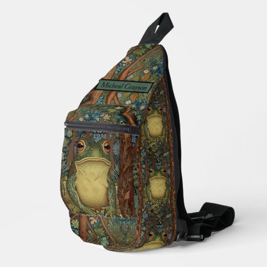  boho-boskikker sling bag (Rechterhoek)