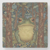  boho-boskikker stenen onderzetter (Voorkant)