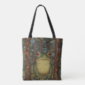  boho-boskikker tote bag (Achterkant)