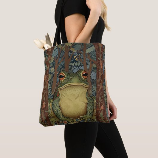  boho-boskikker tote bag (Dichtbij)