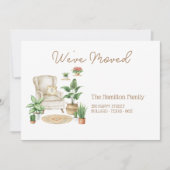 Boho Botanica Bewegen Aankondiging (Voorkant)