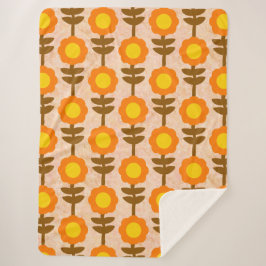 Boho Botanica Sherpa Blanket Deken