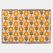 Boho Botanica Throw Blanket Deken (Voorkant)