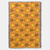 Boho Botanica Throw Blanket Deken (Voorkant Verticaal)