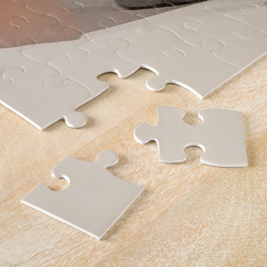 Boho Botanical Abstract Earth Minimalist Legpuzzel (Zijkant)