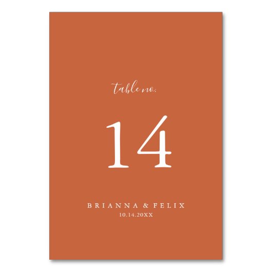 Boho Botanical Autumn Wedding Kaart (Achterkant)