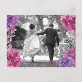 Boho Botanical Dank u Foto Briefkaart (Voorkant)