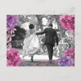  Boho Botanical Dank u Foto Briefkaart