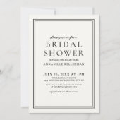 Boho Botanical Elegant Wildflower Vrijgezellenfees Kaart (Voorkant)