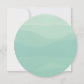 Boho Botanical Floral Paars Wedding Kaart (Achterkant)