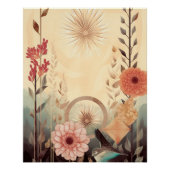 Boho Botanical Glow Perfect Poster (Voorkant)