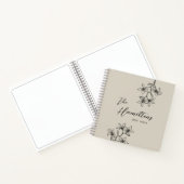 Boho Botanical Guest Book Wedding Notitieboek (Binnen)