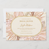 Boho Botanical | Ivory Horizontale Vrijgezellenfee Kaart (Voorkant)