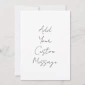 Boho Botanical Mother & Baby Shower Invitation Kaart (Achterkant)