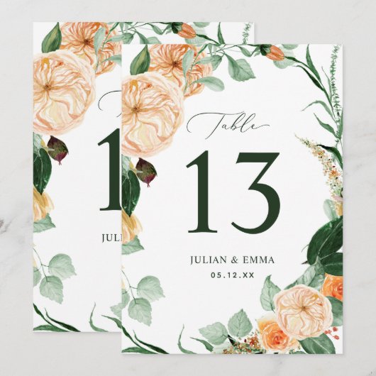 Boho Botanical Neutral Greenery Floral Custom (Voorkant / Achterkant)