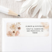 Boho Botanical Return Address Labels (Insitu)