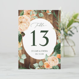 Boho Botanical Rustic Farmhouse Barn Floral Custom
