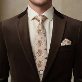 Boho Botanical Stropdas