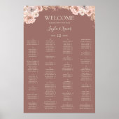 Boho Botanical | Stustmakende Roos Poster (Voorkant)