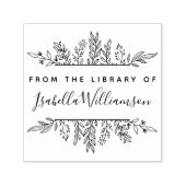 Boho Botanical Uit de Bibliotheek van Boekplaat Zelfinktende Stempel (Design)