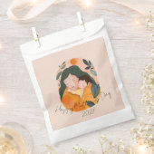 Boho Botanical Watercolor for Mother’s Day Bedankzakje (Geknipt)