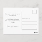Boho Botanical We hebben opnieuw een nieuw adres v Briefkaart (Achterkant)