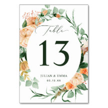 Boho Botanical White Greenery Floral gepersonalise